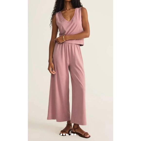 Z Supply Other - NEW Z SUPPLY tank and pant set in pink smoke